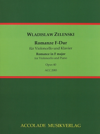 Romanze F-Dur op.40 fr Violoncello und Klavier