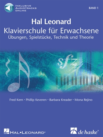 Hal Leonard Klavierschule f�r Erwachsene Band 1 Klavier Buch + Online-Audio