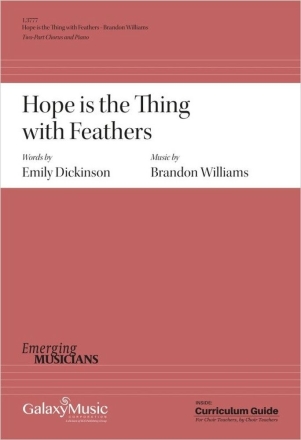 Hope is the Thing with Feathers 2-Part Choir and Piano Chorpartitur