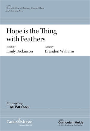 Hope is the Thing with Feathers SAB and Piano Chorpartitur