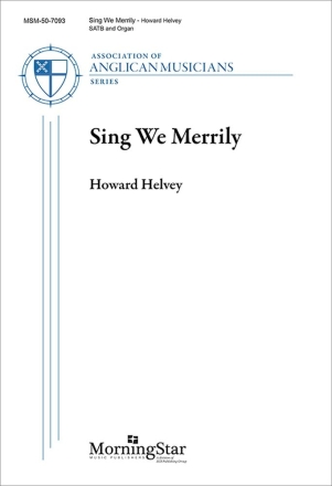 Sing We Merrily SATB and Organ Chorpartitur