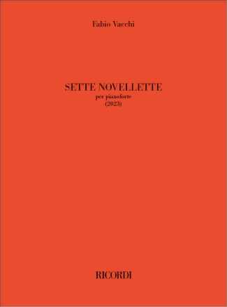 Sette novellette Klavier Buch