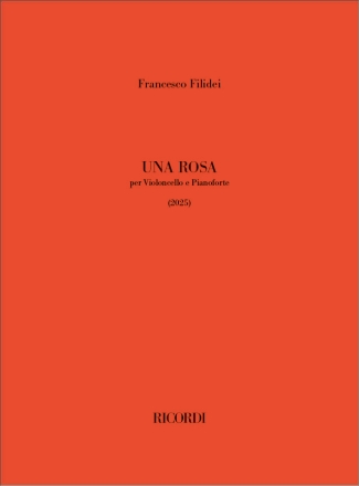 Una rosa Cello und Klavier Buch + Einzelstimme(n)