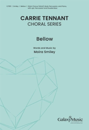 Bellow SATB divisi and Piano Chorpartitur