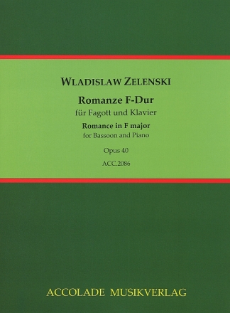 Romanze F-Dur op.40 fr Fagott und Klavier