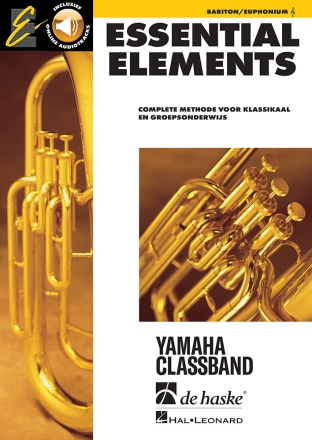 Essential Elements (NL) Baritone/Euphonium TC Buch + Online-Audio