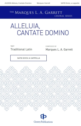 Alleluia, Cantate Domino SATB divisi Chorpartitur