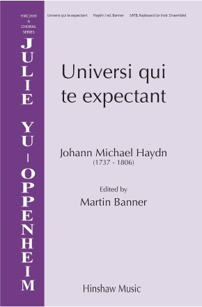 Universi Qui Te Expectant SATB Chorpartitur
