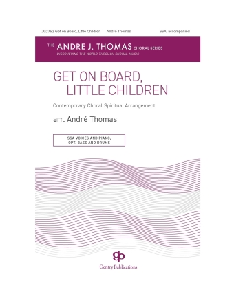 Get On Board Little Children SSA Chorpartitur