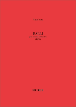 Balli Orchestra Partitur