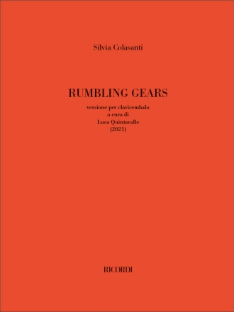 Rumbling gears Clavecimbal Buch