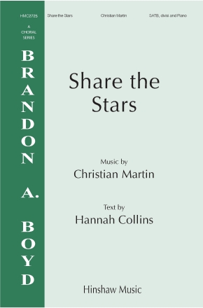Share The Stars SATB Chorpartitur
