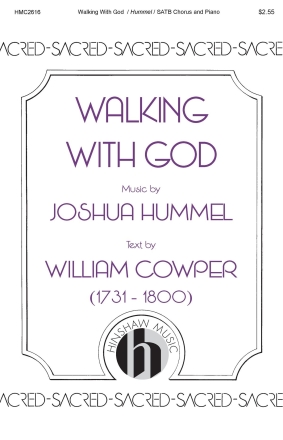 Walking with God SATB Chorpartitur
