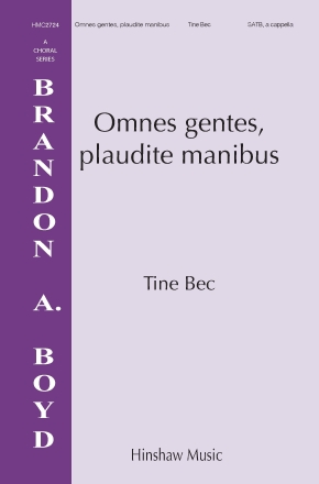 Omnes Gentes, Plaudite Manibus SATB Chorpartitur