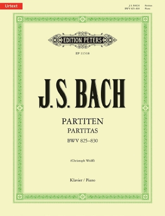Partiten (Partitas BWV 525-830) fr Klavier solo