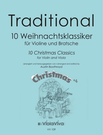 10 Weihnachtsklassiker f�r Violine und Bratsche 2 Spielparturen