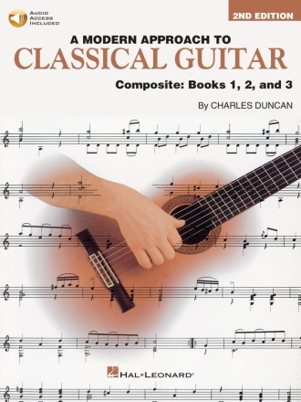 A Modern Approach to Classical Guitar -2nd Edition Gitarre Buch + Online-Audio