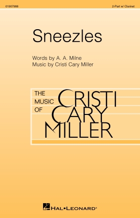 Sneezles 2-Part Choir and Clarinet Chorpartitur