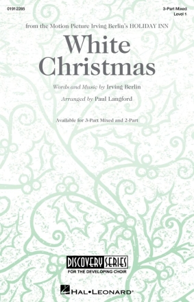 White Christmas 3-Part Mixed Choir Chorpartitur