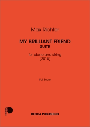 My brilliant friend suite String Quintet and Piano Partitur