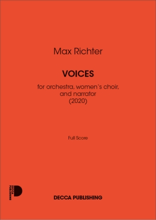 Voices Orchestra and Choir Partitur