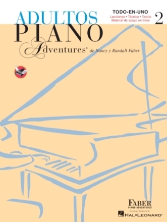 Adultos Piano Adventures Libro 2 Klavier Buch + Medien Online