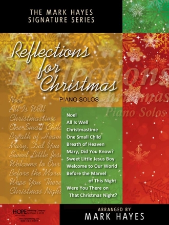 Reflections for Christmas Klavier Buch