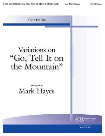 Variations on Go, Tell It on the Mountain Piano Trio Buch