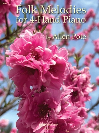 Folk Melodies for 4-Hand Piano Piano 4 Hands Buch