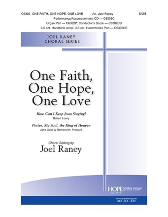 One Faith, One Hope, One Love SATB, Handbells and Piano Chorpartitur