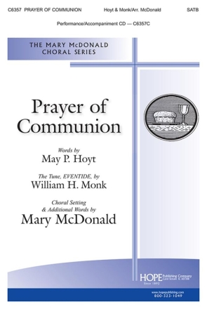 Prayer of Communion SATB Chorpartitur