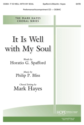 It Is Well with My Soul SATB Chorpartitur