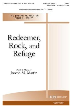 Redeemer, Rock, and Refuge SATB and Trumpet Chorpartitur