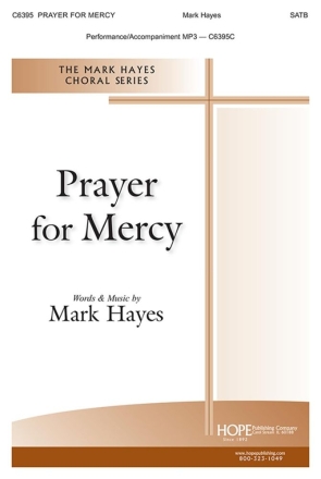 Prayer for Mercy SATB Chorpartitur