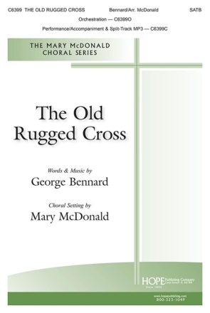 The Old Rugged Cross SATB and Orchestra Chorpartitur