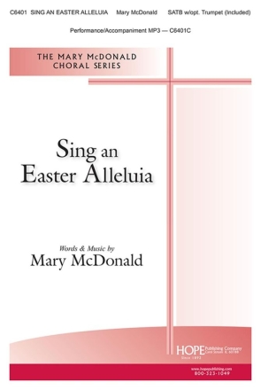 Sing an Easter Alleluia SATB and Trumpet Chorpartitur