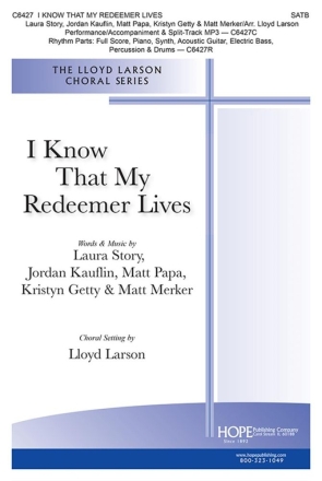 I Know That My Redeemer Lives SATB Chorpartitur