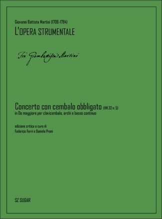 Concerto con cembalo obbligato (HH.32 n. 5) Harpsichord, String Ensemble and Basso Continuo Partitur