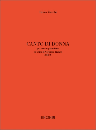 Canto di donna Voice and Piano Buch