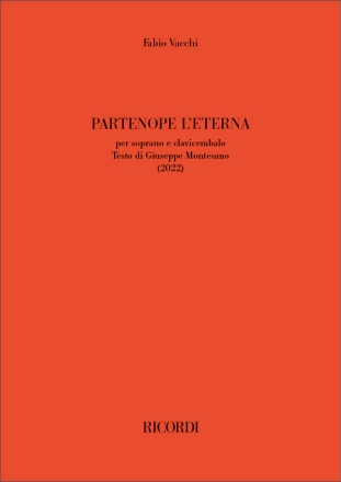 Partenope l'eterna Soprano Voice and Harpsichord Buch