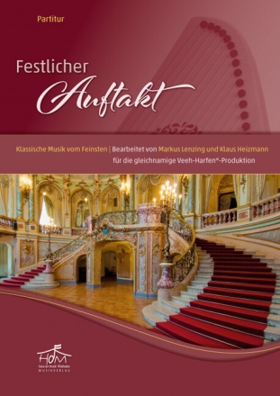 Festlicher Auftakt - Partiturausgabe Veer-Harfen Partitur