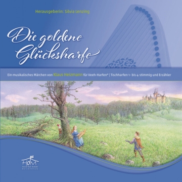Die goldene Gl�cksharfe - Veeh-Harfen-Mappe Veer-Harfen Ensemble und Sprecher