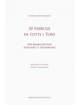 30 Esercizi in Tutti i Toni Euphonium Buch