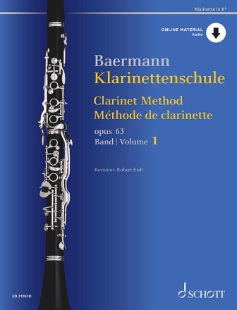 Klarinettenschule op.63 Band 1 (+Online-Audio) f�r Klarinette (deutsches und B�hm-System)