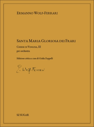 Santa Maria Gloriosa dei Frari Orchestra Partitur