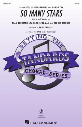 So Many Stars SATB Chorpartitur