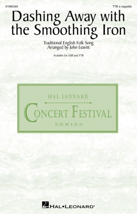 Dashing Away with the Smoothing Iron TTB a Cappella Chorpartitur