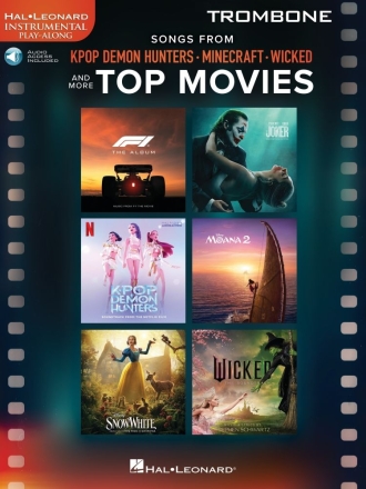 Songs from KPop Demon Hunters, Minecraft, Wicked Posaune Buch + Online-Audio