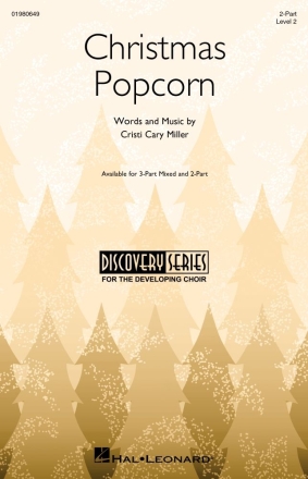 Christmas Popcorn 2-Part Choir Chorpartitur