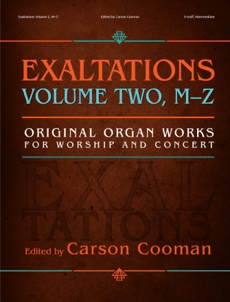 Exaltations Vol. 2 (M-Z) Orgel Buch